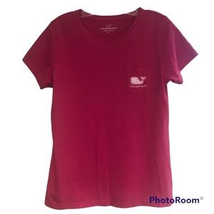 💗 Vineyard Vines Whale Pocket Tee